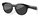 Oakley Sonnenbrille Meta Hstn 800203 polarisiert (Glasfarbe: Prizm Black Polarized) schwarz - 1 Brille mit Hartschalenetui